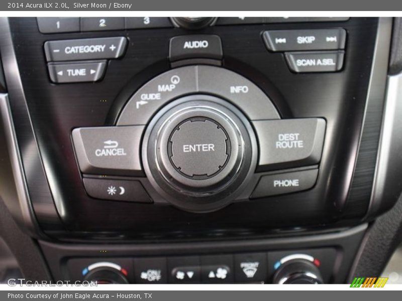 Silver Moon / Ebony 2014 Acura ILX 2.0L