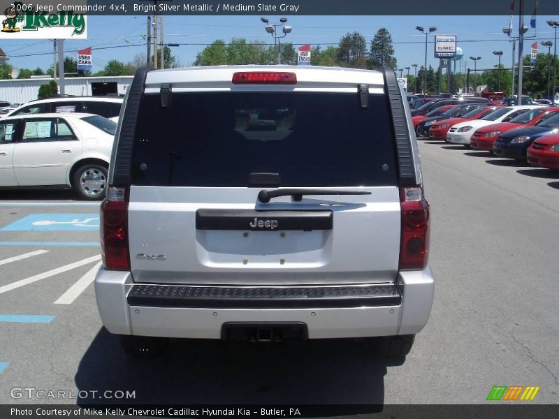 Bright Silver Metallic / Medium Slate Gray 2006 Jeep Commander 4x4
