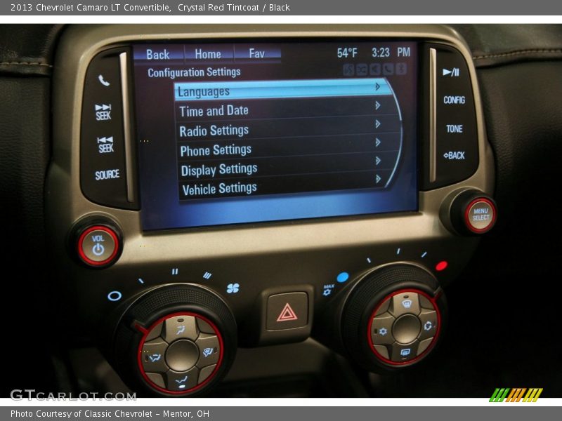 Crystal Red Tintcoat / Black 2013 Chevrolet Camaro LT Convertible