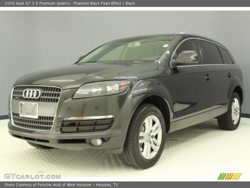Phantom Black Pearl Effect / Black 2009 Audi Q7 3.6 Premium quattro