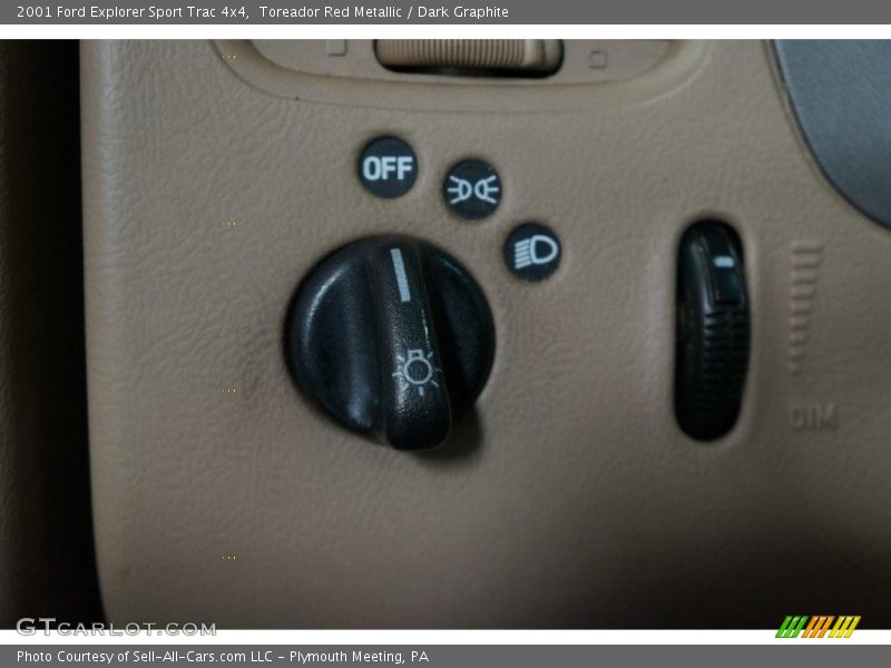 Toreador Red Metallic / Dark Graphite 2001 Ford Explorer Sport Trac 4x4