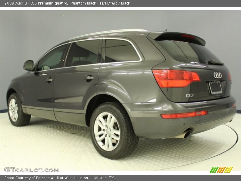 Phantom Black Pearl Effect / Black 2009 Audi Q7 3.6 Premium quattro