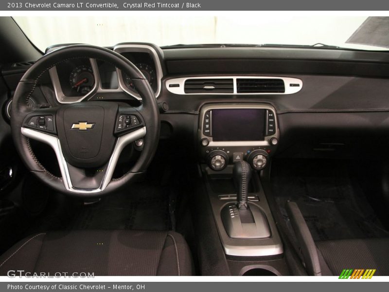 Crystal Red Tintcoat / Black 2013 Chevrolet Camaro LT Convertible