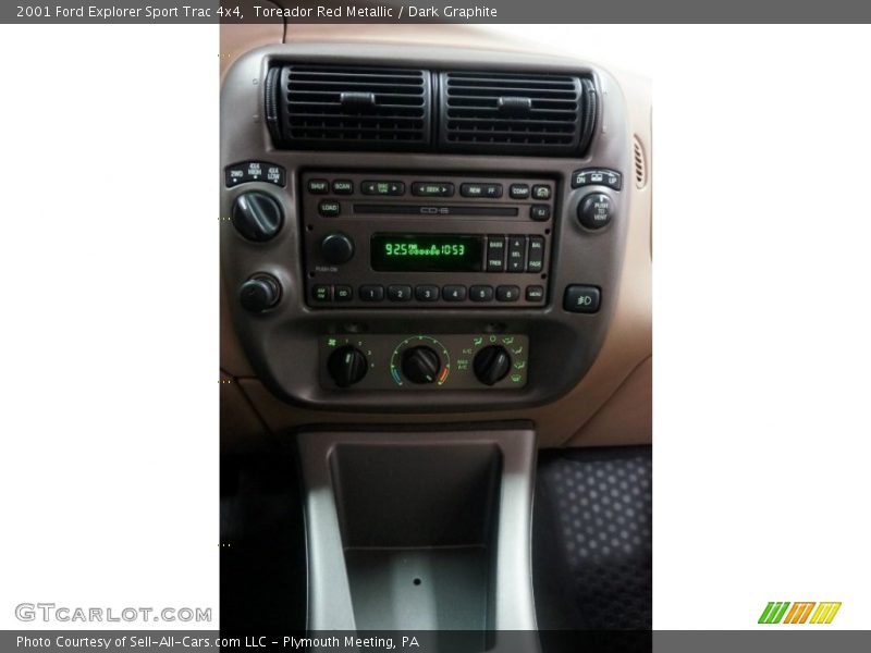 Toreador Red Metallic / Dark Graphite 2001 Ford Explorer Sport Trac 4x4