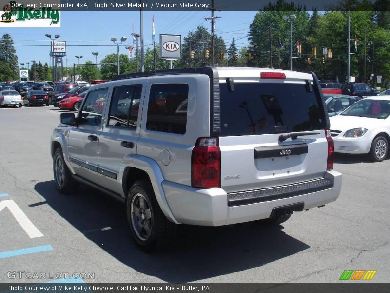 Bright Silver Metallic / Medium Slate Gray 2006 Jeep Commander 4x4