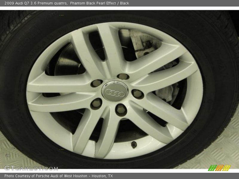 Phantom Black Pearl Effect / Black 2009 Audi Q7 3.6 Premium quattro