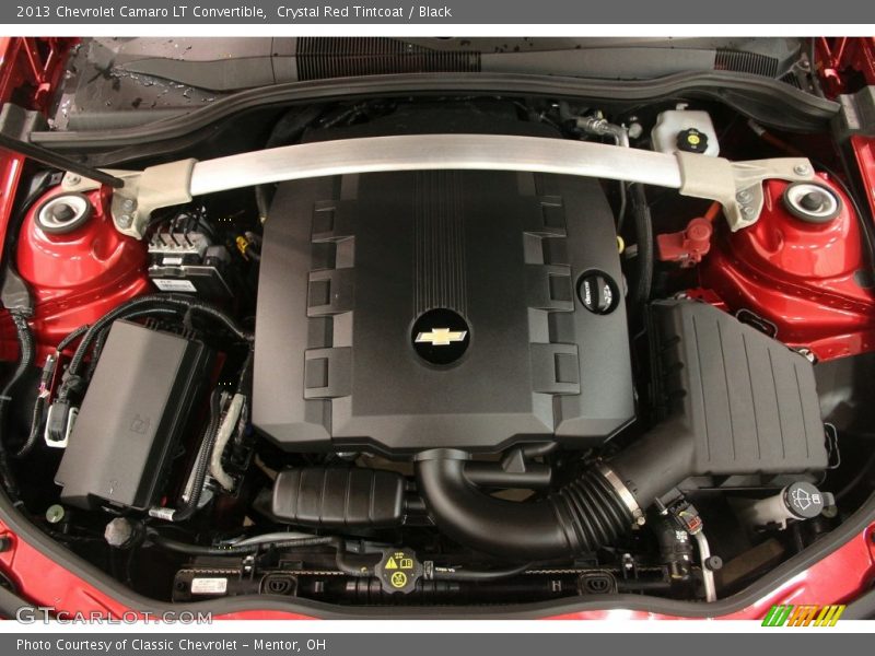 Crystal Red Tintcoat / Black 2013 Chevrolet Camaro LT Convertible