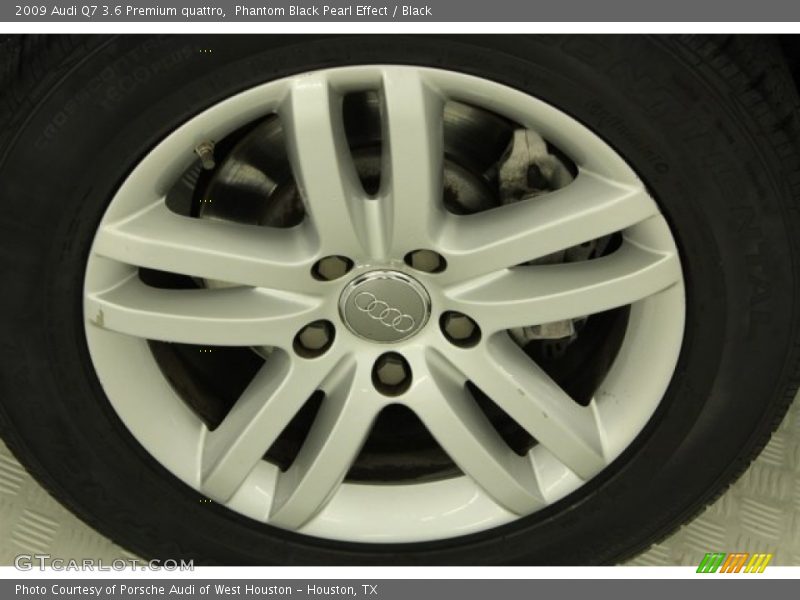 Phantom Black Pearl Effect / Black 2009 Audi Q7 3.6 Premium quattro