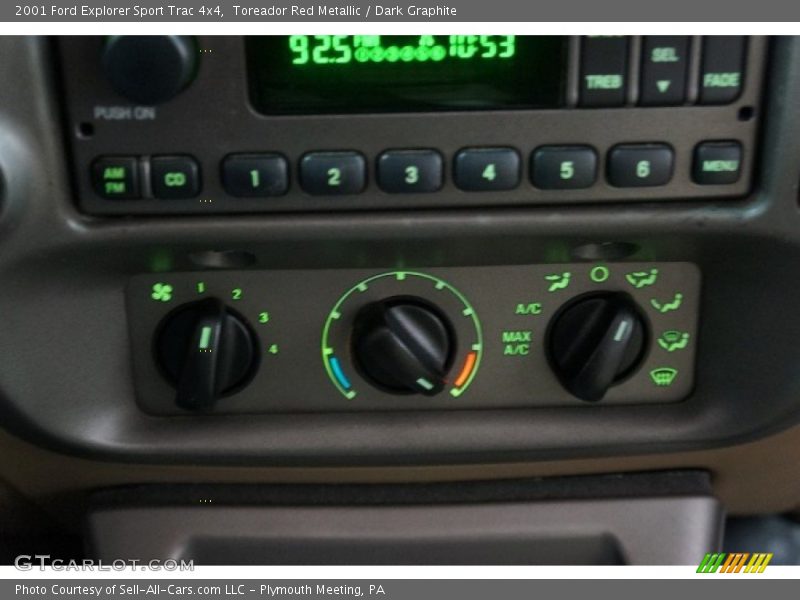 Toreador Red Metallic / Dark Graphite 2001 Ford Explorer Sport Trac 4x4