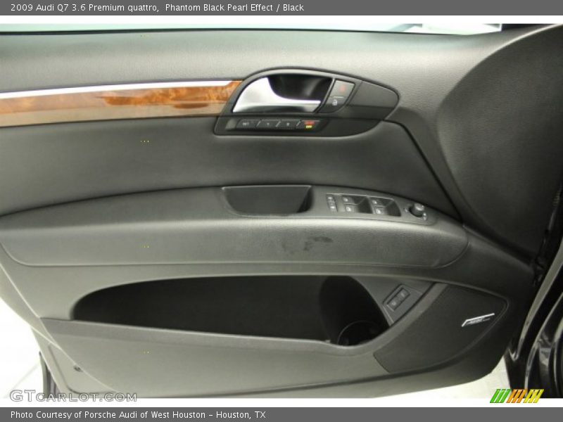 Phantom Black Pearl Effect / Black 2009 Audi Q7 3.6 Premium quattro