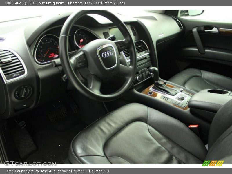 Phantom Black Pearl Effect / Black 2009 Audi Q7 3.6 Premium quattro