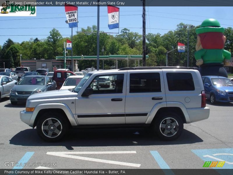 Bright Silver Metallic / Medium Slate Gray 2006 Jeep Commander 4x4