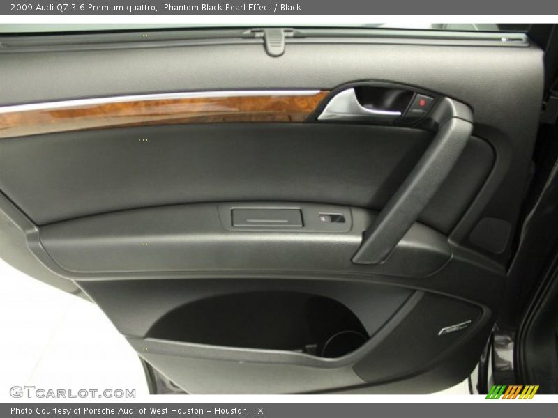 Phantom Black Pearl Effect / Black 2009 Audi Q7 3.6 Premium quattro