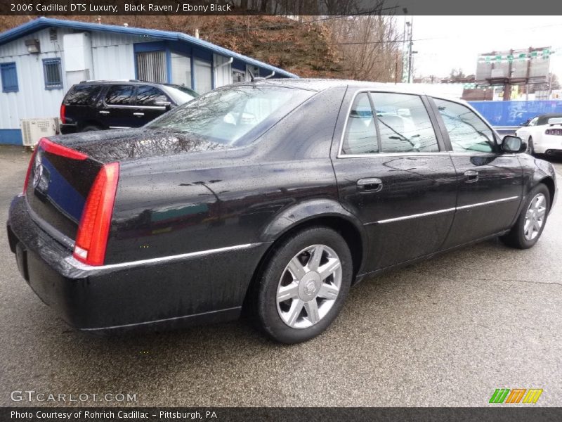 Black Raven / Ebony Black 2006 Cadillac DTS Luxury