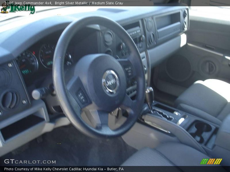Bright Silver Metallic / Medium Slate Gray 2006 Jeep Commander 4x4