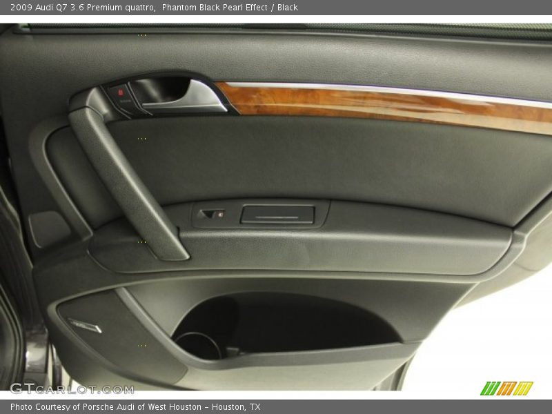 Phantom Black Pearl Effect / Black 2009 Audi Q7 3.6 Premium quattro