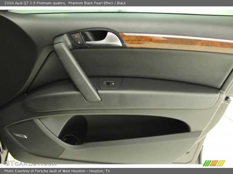 Phantom Black Pearl Effect / Black 2009 Audi Q7 3.6 Premium quattro