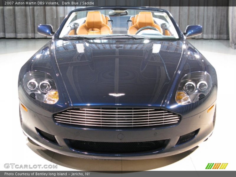 Dark Blue / Saddle 2007 Aston Martin DB9 Volante