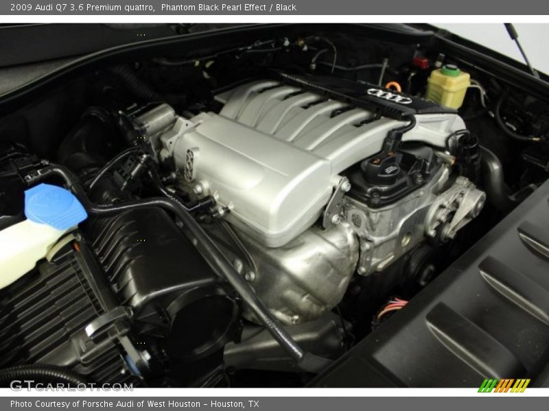 Phantom Black Pearl Effect / Black 2009 Audi Q7 3.6 Premium quattro