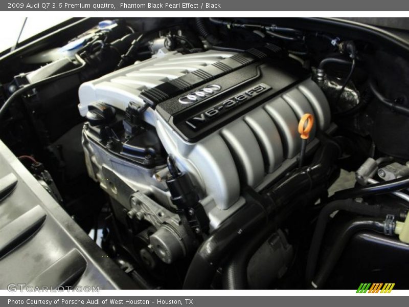 Phantom Black Pearl Effect / Black 2009 Audi Q7 3.6 Premium quattro
