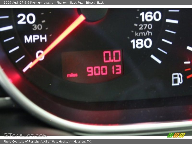 Phantom Black Pearl Effect / Black 2009 Audi Q7 3.6 Premium quattro