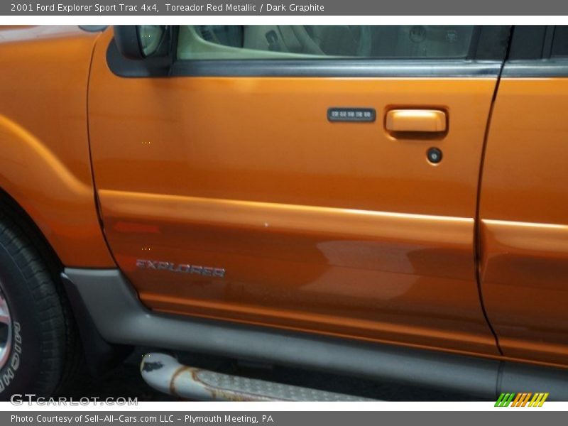 Toreador Red Metallic / Dark Graphite 2001 Ford Explorer Sport Trac 4x4