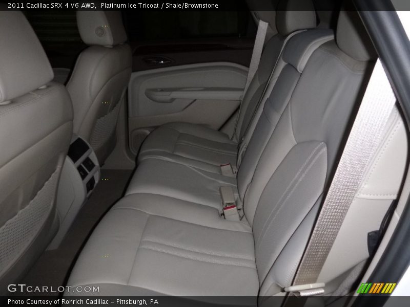 Platinum Ice Tricoat / Shale/Brownstone 2011 Cadillac SRX 4 V6 AWD