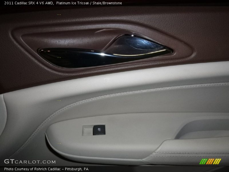 Platinum Ice Tricoat / Shale/Brownstone 2011 Cadillac SRX 4 V6 AWD