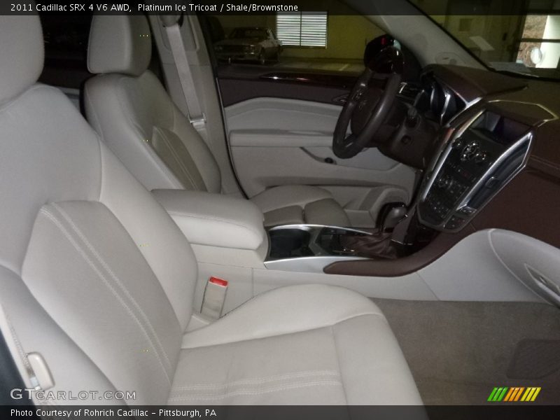 Platinum Ice Tricoat / Shale/Brownstone 2011 Cadillac SRX 4 V6 AWD