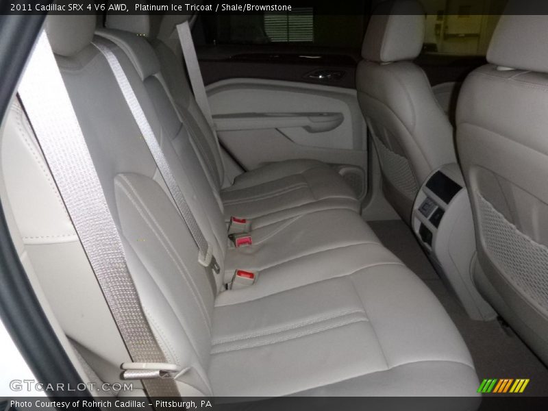 Platinum Ice Tricoat / Shale/Brownstone 2011 Cadillac SRX 4 V6 AWD
