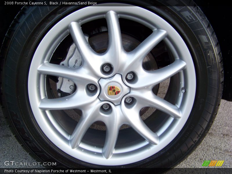 Black / Havanna/Sand Beige 2008 Porsche Cayenne S