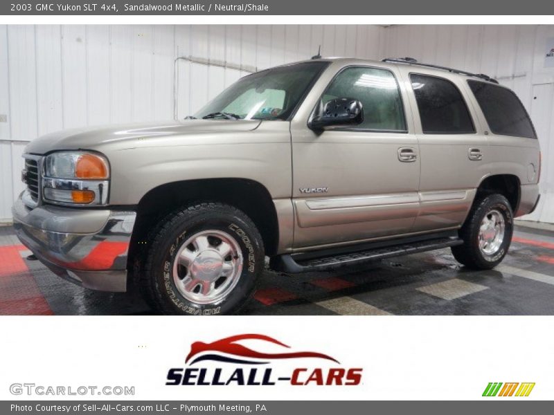 Sandalwood Metallic / Neutral/Shale 2003 GMC Yukon SLT 4x4