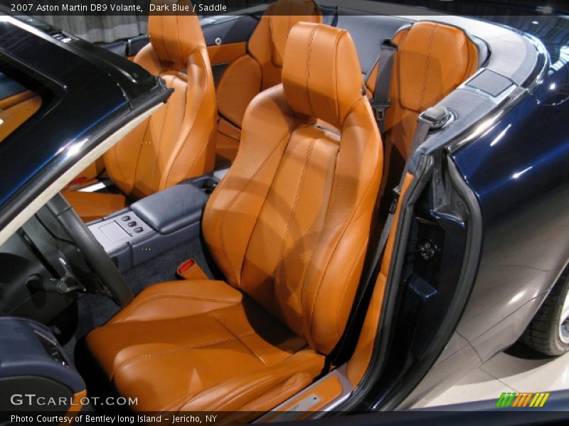 Dark Blue / Saddle 2007 Aston Martin DB9 Volante