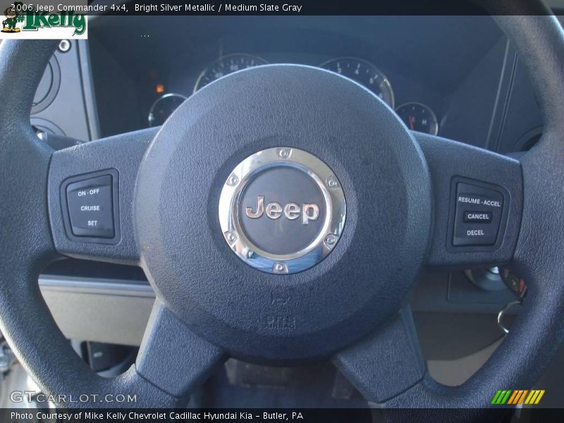 Bright Silver Metallic / Medium Slate Gray 2006 Jeep Commander 4x4