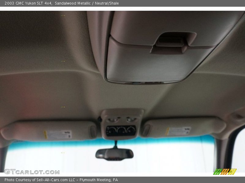 Sandalwood Metallic / Neutral/Shale 2003 GMC Yukon SLT 4x4