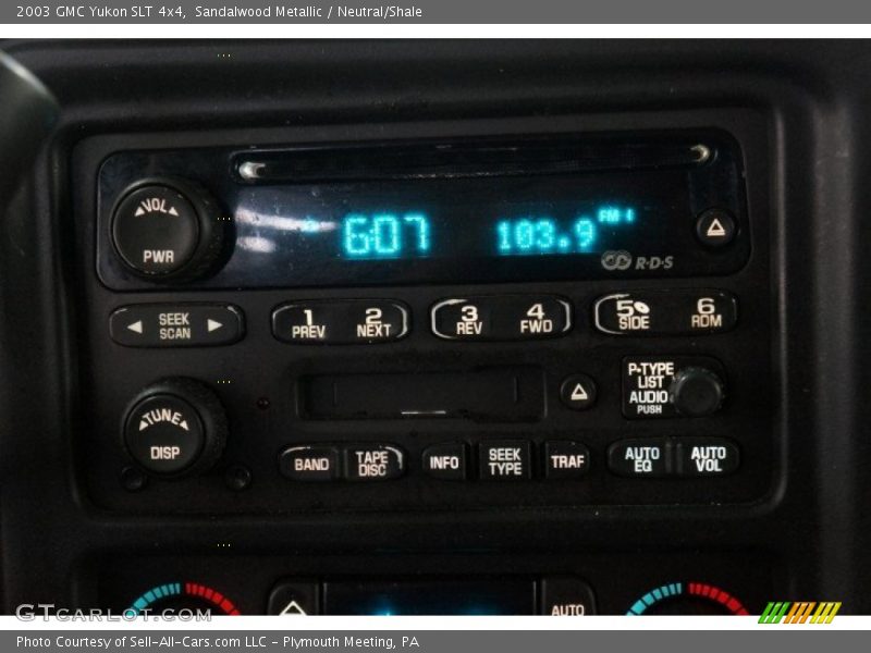 Sandalwood Metallic / Neutral/Shale 2003 GMC Yukon SLT 4x4