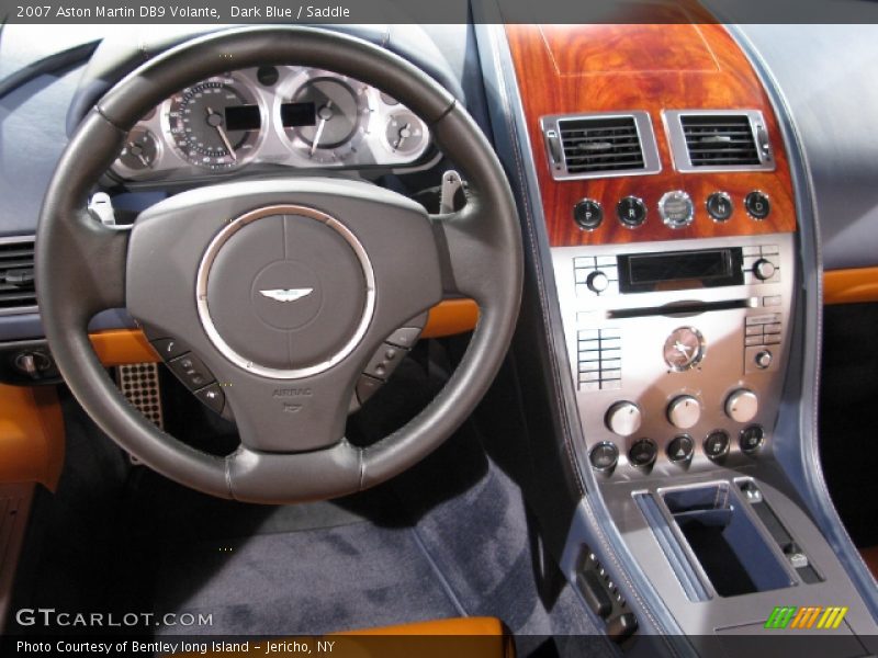 Dark Blue / Saddle 2007 Aston Martin DB9 Volante
