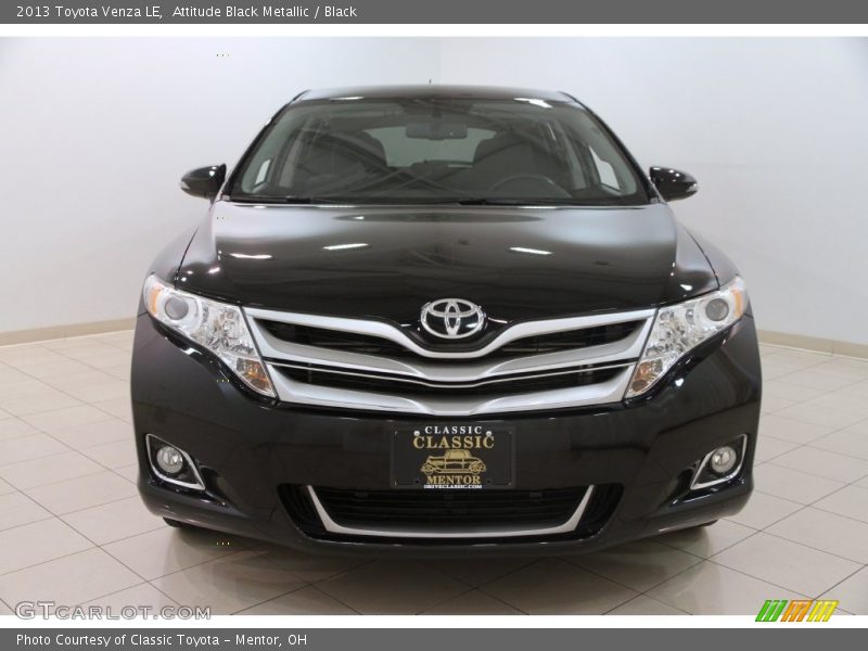 Attitude Black Metallic / Black 2013 Toyota Venza LE