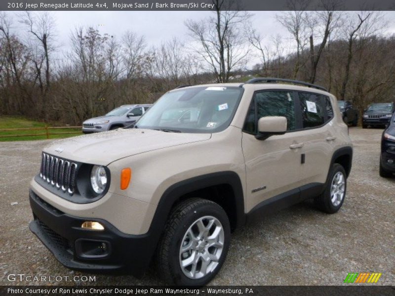 Mojave Sand / Bark Brown/Ski Grey 2016 Jeep Renegade Latitude 4x4