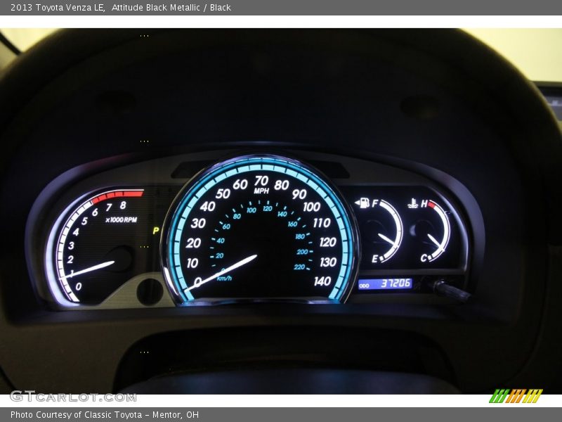 Attitude Black Metallic / Black 2013 Toyota Venza LE