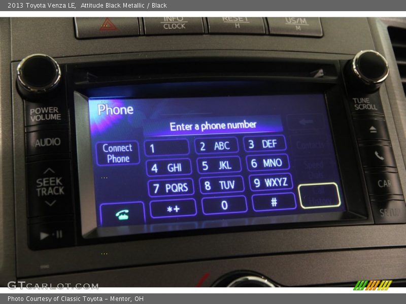 Attitude Black Metallic / Black 2013 Toyota Venza LE