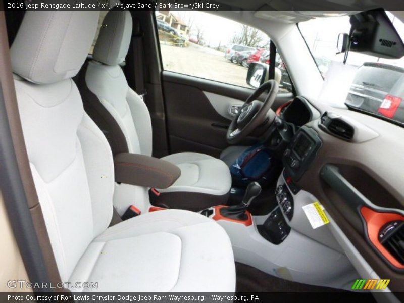 Mojave Sand / Bark Brown/Ski Grey 2016 Jeep Renegade Latitude 4x4