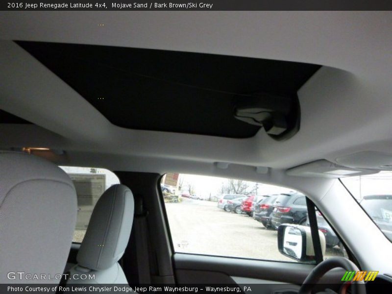 Mojave Sand / Bark Brown/Ski Grey 2016 Jeep Renegade Latitude 4x4
