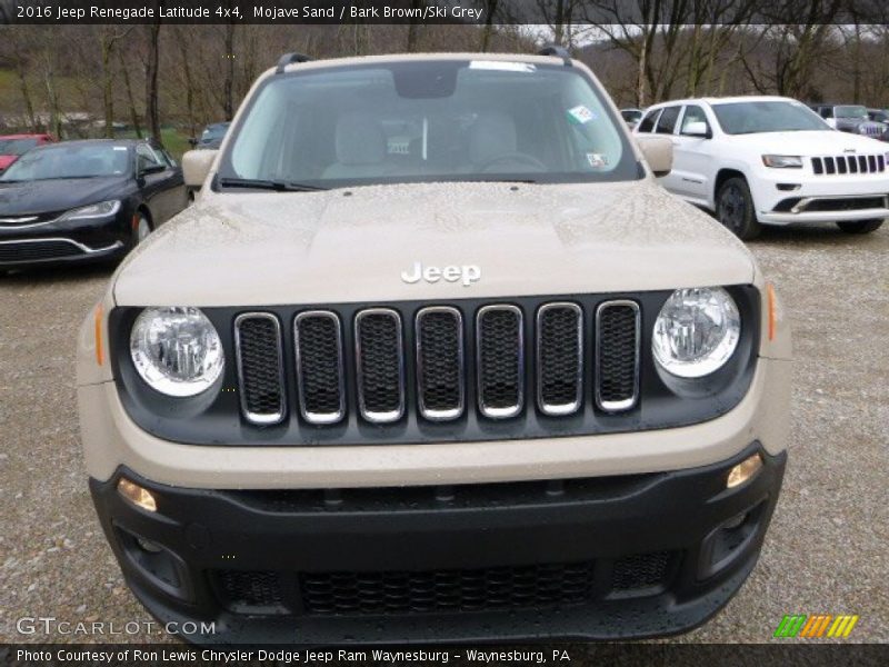 Mojave Sand / Bark Brown/Ski Grey 2016 Jeep Renegade Latitude 4x4