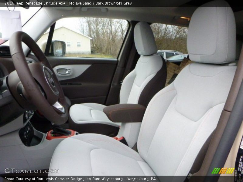Mojave Sand / Bark Brown/Ski Grey 2016 Jeep Renegade Latitude 4x4