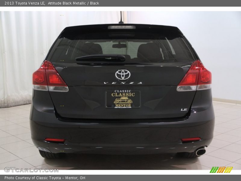 Attitude Black Metallic / Black 2013 Toyota Venza LE