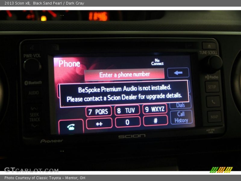 Black Sand Pearl / Dark Gray 2013 Scion xB