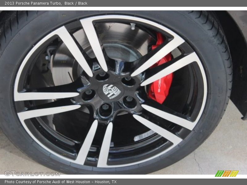 Black / Black 2013 Porsche Panamera Turbo