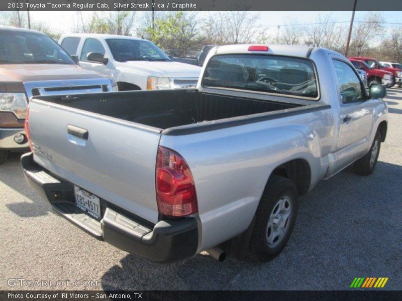 Silver Streak Mica / Graphite 2013 Toyota Tacoma Regular Cab