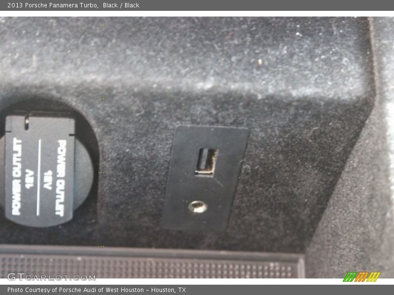 Black / Black 2013 Porsche Panamera Turbo